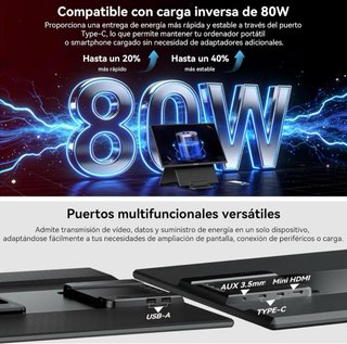 SIN ABRIR Monitor Portátil 23.8 Pulgadas Giratorio