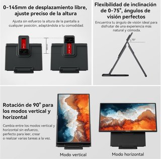 SIN ABRIR Monitor Portátil 23.8 Pulgadas Giratorio