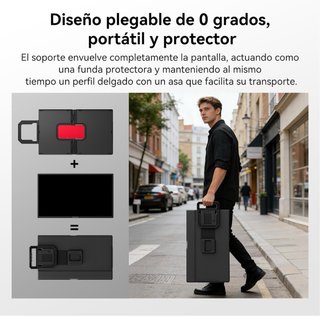 SIN ABRIR Monitor Portátil 23.8 Pulgadas Giratorio