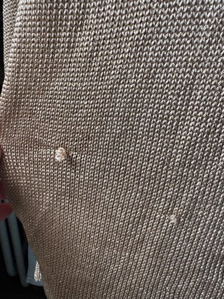 Cardigan oro donna viscosa vintage
