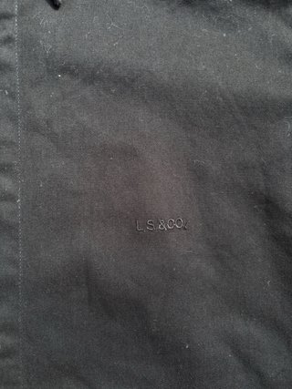 Camicia Levi's Nera Uomo