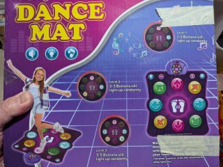 Alfombra de baile musical interactiva