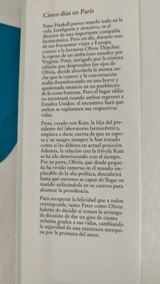 Cinco días en París