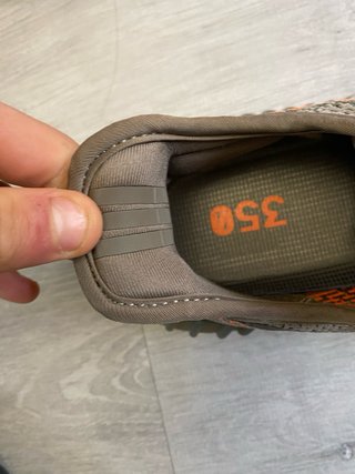 Adidas Yeezy Boost 350 Gris Naranja