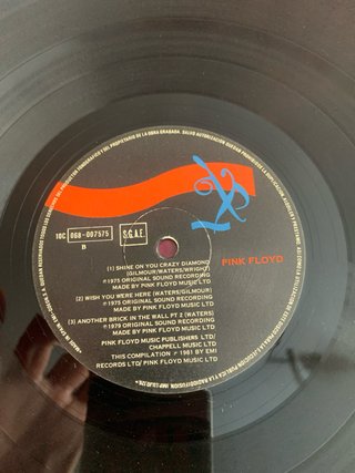Vinilo Pink Floyd A Collection of Great Dance Song