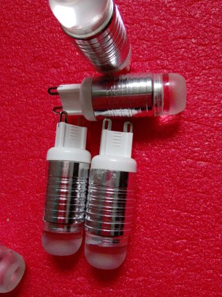 5x Lampadine LED G9