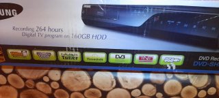 Grabador DVD con disco duro de 160 GB y sintonizad