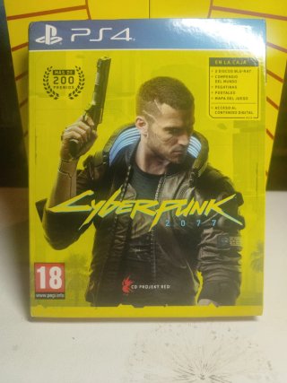 Funda Cyberpunk 2077 PS4 (Solo Funda)