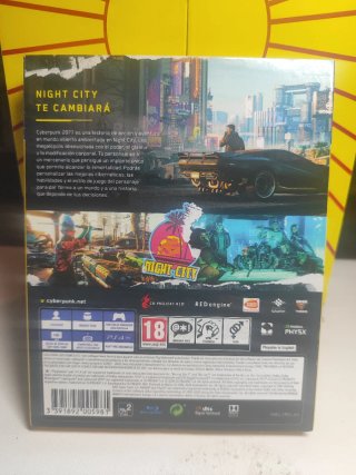 Funda Cyberpunk 2077 PS4 (Solo Funda)