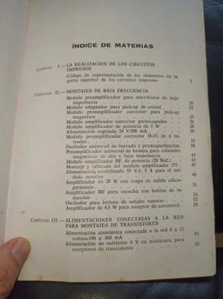 Libro Montajes Prácticos con transistores y