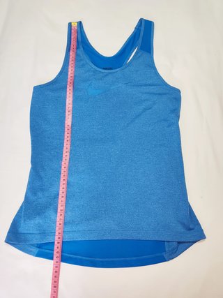 Camiseta Tirantes Nike Pro Dri-Fit Azul – Talla M
