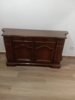 Cómoda antigua madera maciza