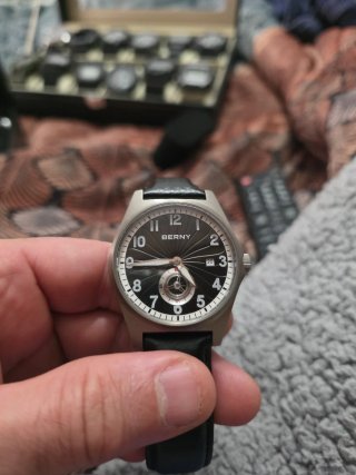 Reloj Berny AMT358M Automático Titanio
