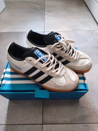 Adidas Gazelle Beige/Blanco