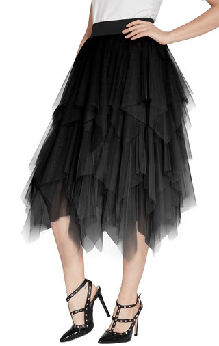 Falda tul mujer volantes ideal baile