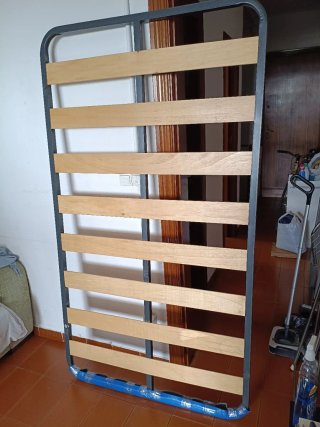 Somier doble metálico y de madera (DESMONTADO)