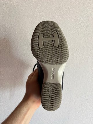 Scarpe Hogan con tacco zeppa