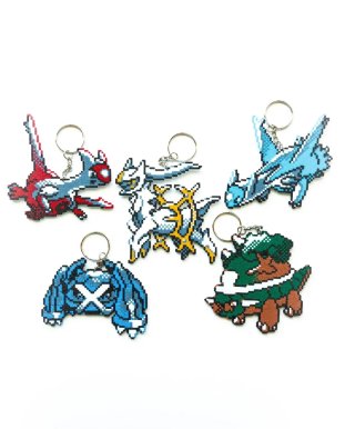 Portachiavi/Magneti Pokémon Pixel Art