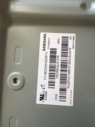 Placa TV Samsung