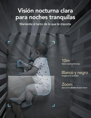 4 Cámaras Vigilancia WiFi GNCC Interior 1080P