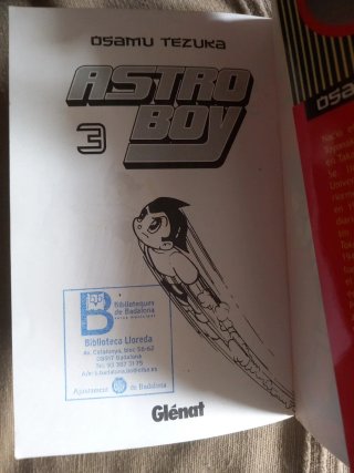 Manga Astro Boy Osamu tezuka