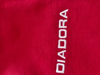 Chaleco Diadora AS Roma Rojo
