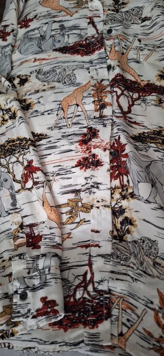Camisa Estampada Animales Lefties Talla M
