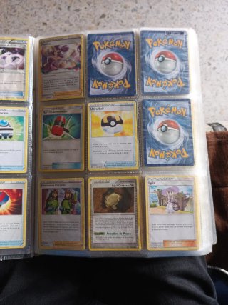 Cartas Pokémon Entrenador y Objeto