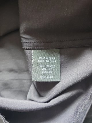 Camicia Lacoste Uomo Grigia Taglia L