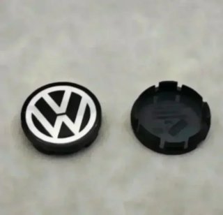 4 TAPAS BUJE RUEDA LLANTA VOLKSWAGEN 55MM GOLF BBS