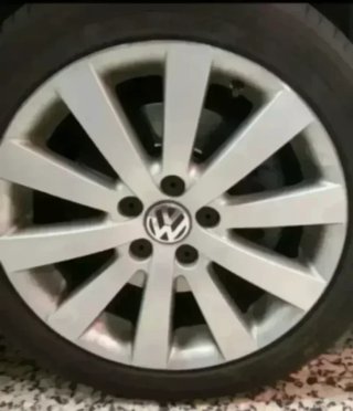 4 TAPABUJES CENTRO RUEDA LLANTA VOLKSWAGEN 65/56MM