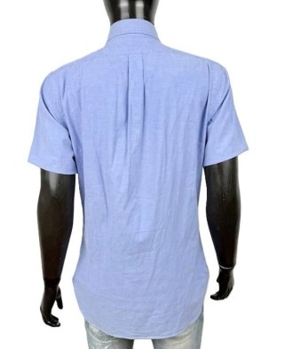 Camicia Ralph Lauren Uomo Azzurra Oxford Slim M