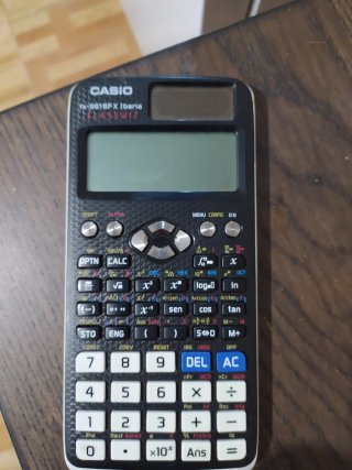Calculadora Casio fx-991SPX Iberia funciona