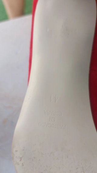 Zendra Salón Rojo Talla 41