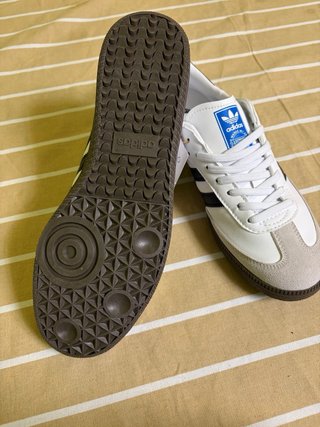 Adidas Samba Gris y Blanco