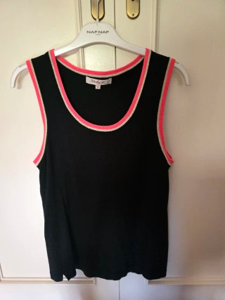 Conjunto Derhy Negro y Rosa Talla S grande,una M