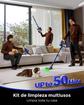 Aspiradora sin Cable 50Mins 50KPA