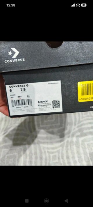 Zapatillas Converse Morado/Blanco