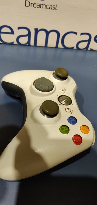 Mando Xbox 360 Blanco Oficial + Cable Carga