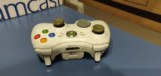 Mando Xbox 360 Blanco Oficial + Cable Carga