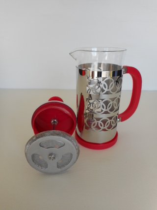 Caffettiera Francese Vetro Metallo Plastica