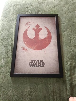 Pareja de Posters Star Wars (Enmarcados)