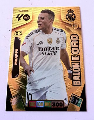 Carta Balón de Oro Mbappé. Acepto cambios.