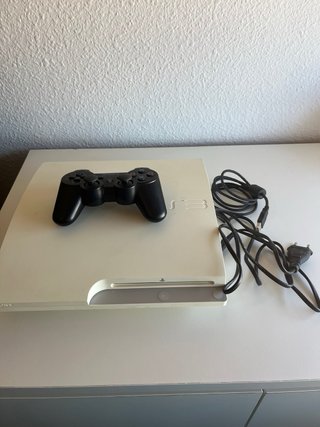 Ps3 Slim Blanca 320gb + juegos