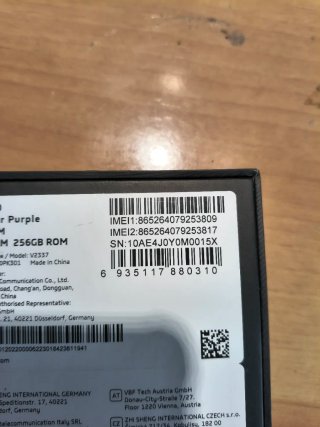 Vivo V40 SE 8/256GB Cámara 50MP Sony OIS