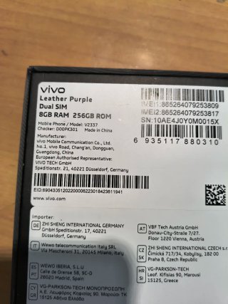 Vivo V40 SE 8/256GB Cámara 50MP Sony OIS