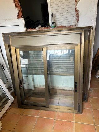 Ventana corredera aluminio