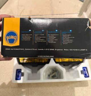 Juego Faros Antiniebla Halógenos RING