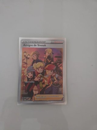 Carta Pokémon Entrenador Amigos de Sinnoh