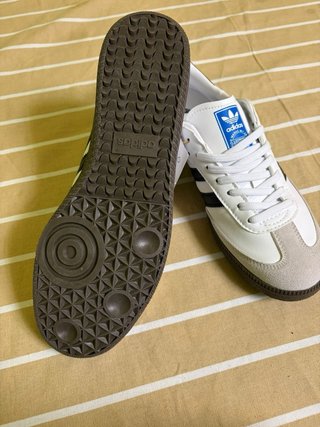 Zapatillas Adidas Samba Grises y Blancas